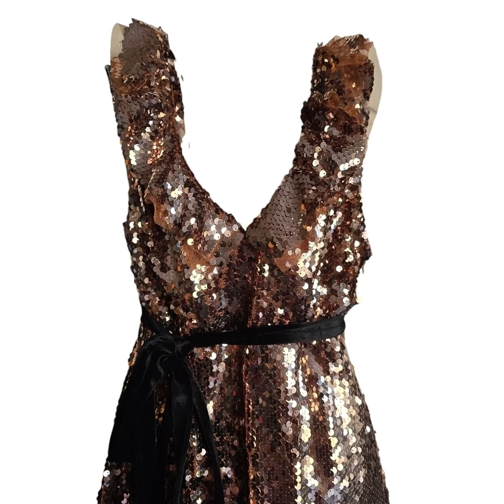 🌻Free People Tribeca Siren Sequin Dress, Size 4